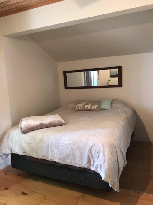 Om Chalet 2 Avec Spa Et Foyer Borde Du Fleuve St-Pierre-de-l'Île-d'Orléans المظهر الخارجي الصورة